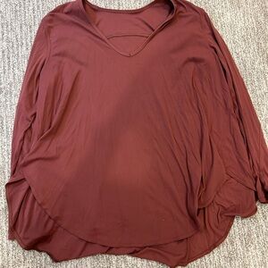 Lululemon long sleeve flowy top